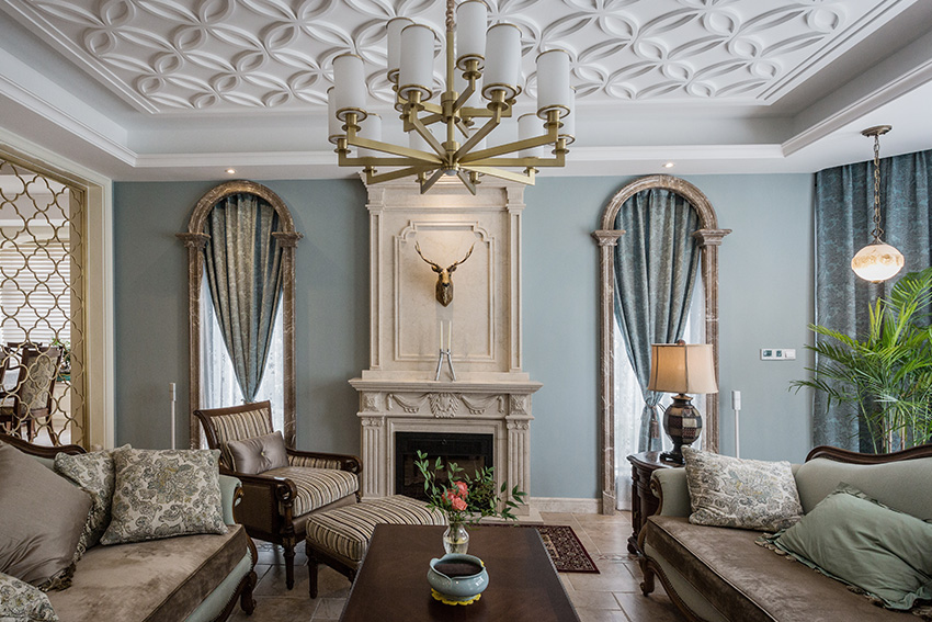 客廳燈的裝修設(shè)計(jì)原則有哪些？客廳燈的大小如何選擇？